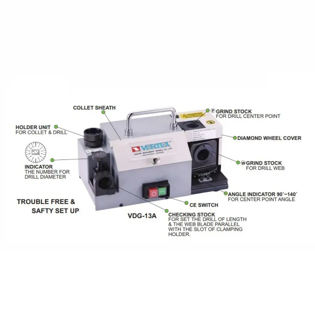 Precision End Mill Grinder ( VDG-13A )